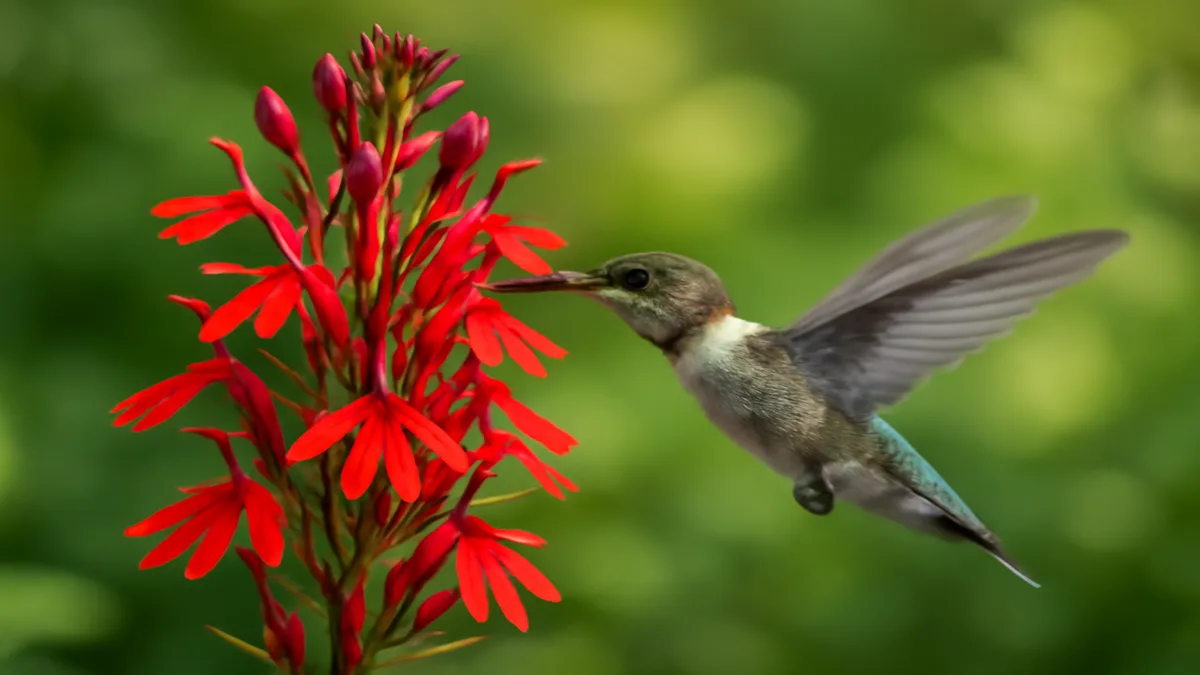 Flowers for hummingbirds