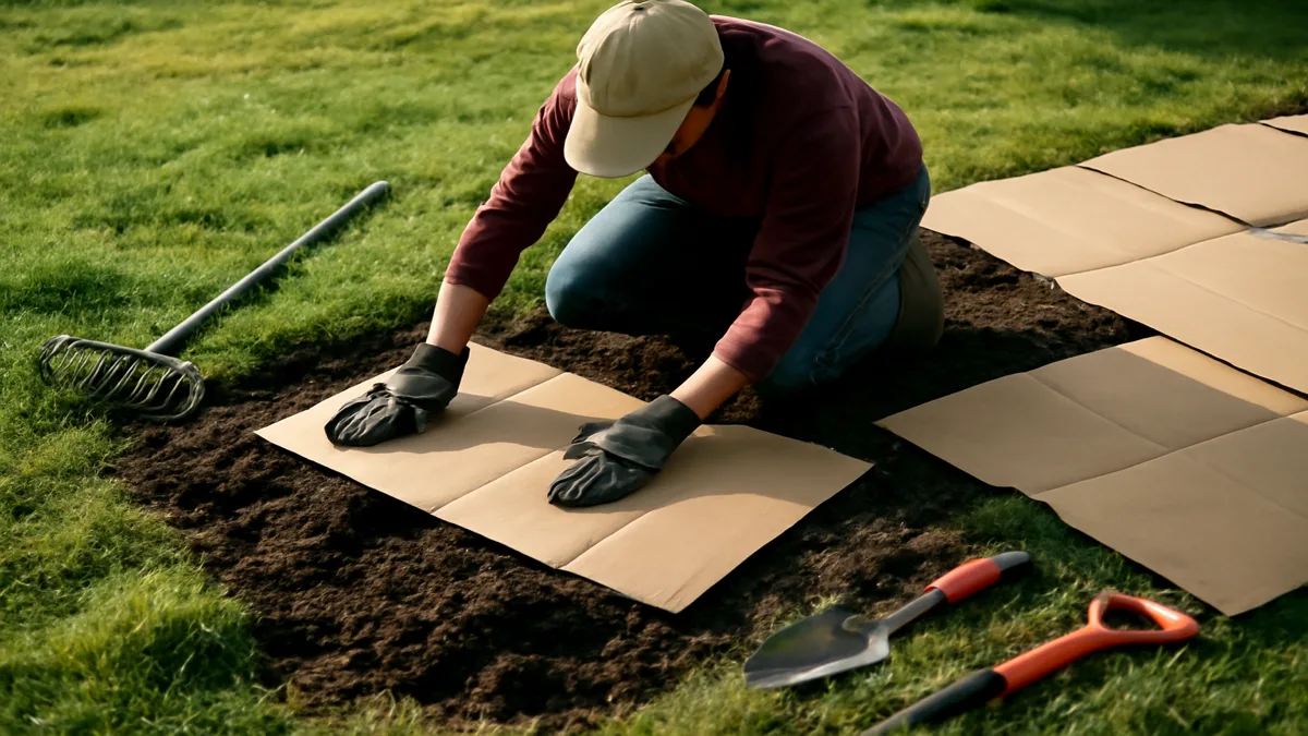 Pollinator garden in bloom additional view