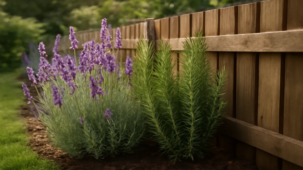 Cat deterrent in garden additional view