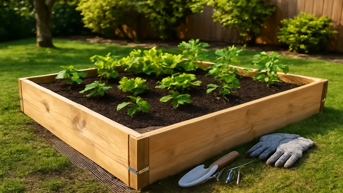 Keep squirrels out of garden