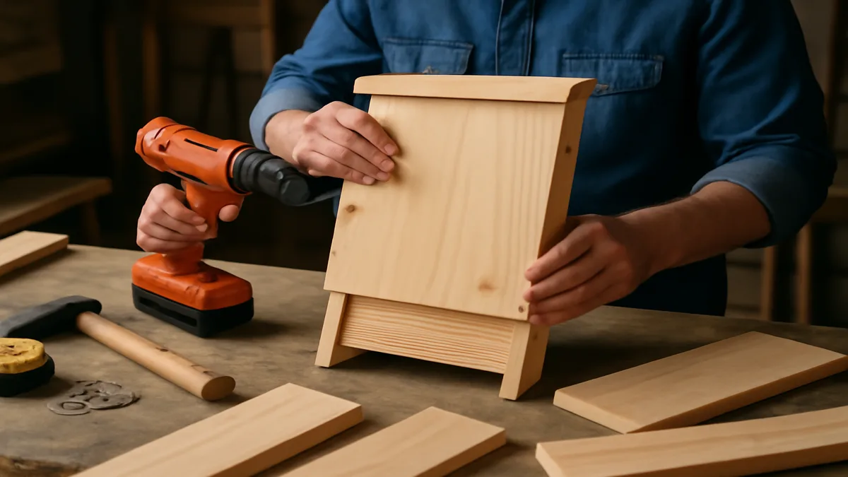 Bat house construction additional view