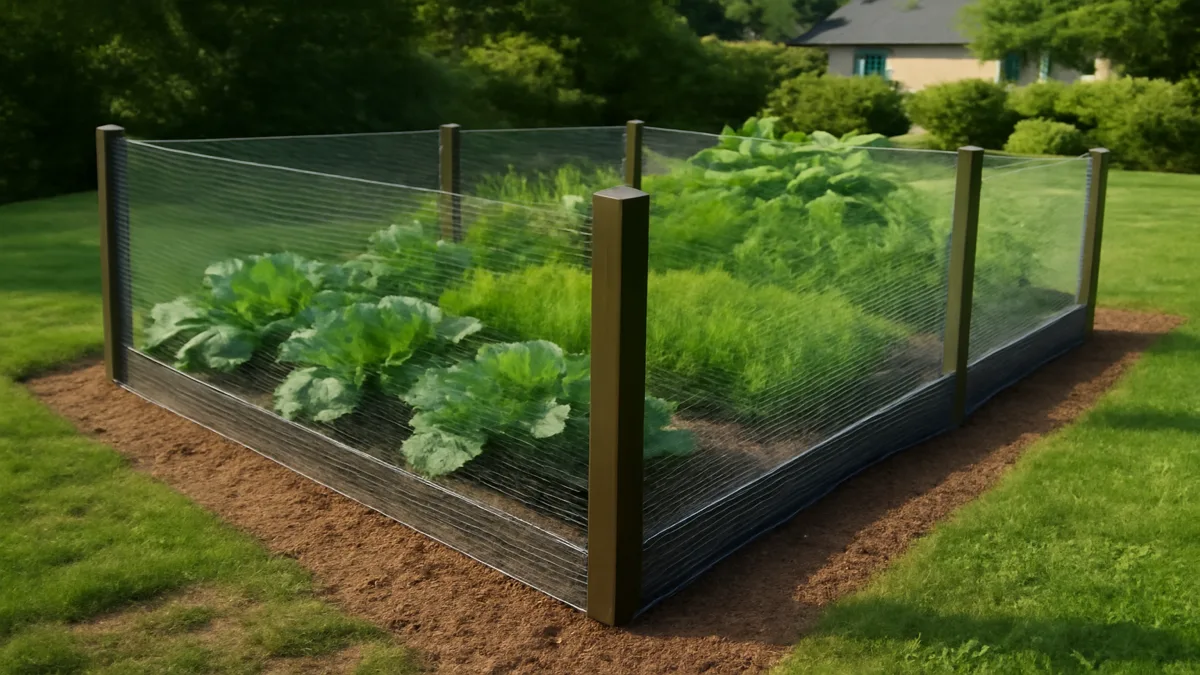 Keep rabbits out of garden