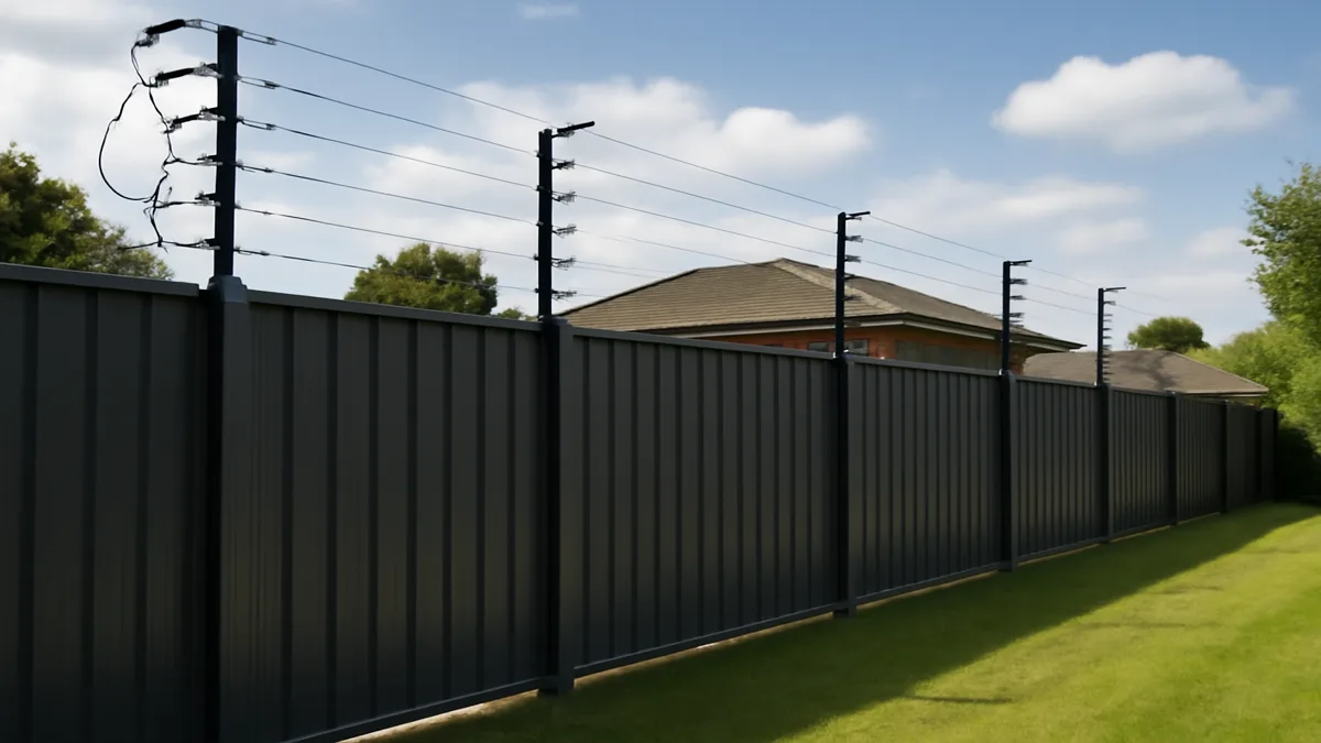 Raccoon-proof yard detail